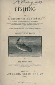 Cover of: Fishing by H. Cholmondeley-Pennell