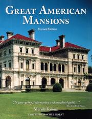 Cover of: Great American Mansions (Revised Edition) by Merrill Folsom