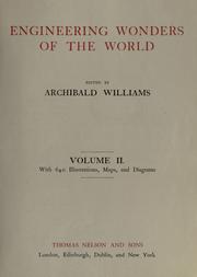 Cover of: Engineering wonders of the world.: Edited by Archibald Williams.