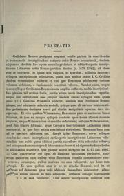 Inscriptiones latinae selectae by Hermann Dessau