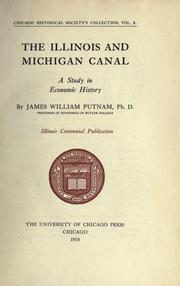 The Illinois and Michigan Canal by James William Putnam