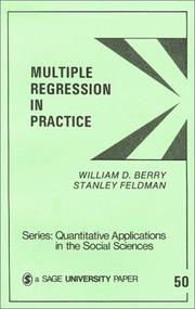 Cover of: Multiple regression in practice