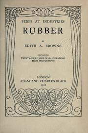 Cover of: Rubber