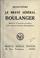 Cover of: Le brave Général Boulanger.