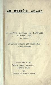 Cover of: Ár nDóithin Araon by Peadar Ó Laoghaire