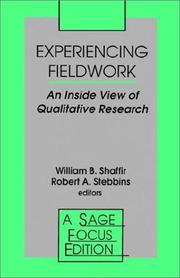 Cover of: Experiencing Fieldwork by 