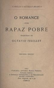 Cover of: O romance d'um rapaz pobre by Feuillet, Octave