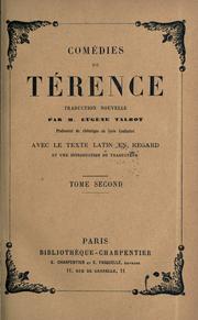 Cover of: Comédies de Térence by Publius Terentius Afer
