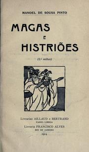 Cover of: Magas e historiões.