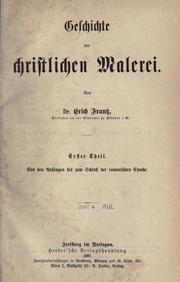 Geschichte der christlichen malerei--Bilder zur Geschichte der christlichen malerei by Erich Frantz