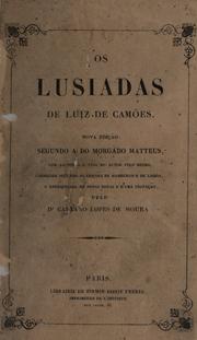 Cover of: Os Lusiadas by Luís de Camões