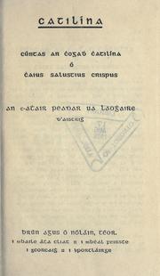 Cover of: Catilína by Sallust