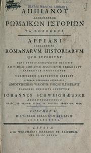 Cover of: Romaikon historion ta sozomena. by Appianus of Alexandria