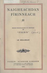 Cover of: Naigheachdan firinneach by Fionn.