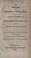 Cover of: Message from the President of the United States, transmitting copies of the instructions given to the ministers of the United States appointed to negotiate a peace with Great Britain. --