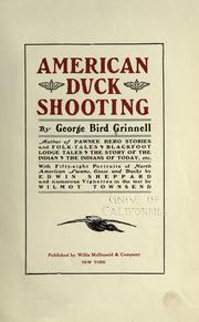 Cover of: American duck shooting by George Bird Grinnell