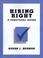 Cover of: Hiring Right