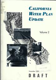 Cover of: California water plan update: draft.