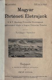Cover of: Szenczi Molnár Albert.