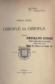 Cover of: Giroflé és Girofla: regény