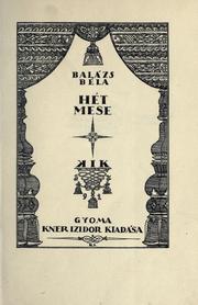 Cover of: Hét mese.