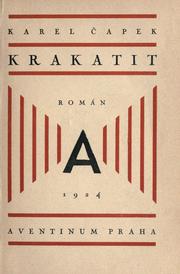 Cover of: Krakatit: román.  [V úprav Josefa apka]