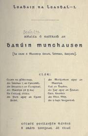 Cover of: Scéalta ó eachtraibh an Bharúin Munchausen. by 