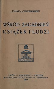 Cover of: Wród zagadnie ksiek i ludzi.