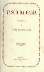 Cover of: Vasco da Gama: poemeto