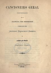 Cancioneiro geral by António Francisco Barata