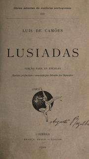 Cover of: Lusiadas. by Luís de Camões