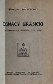 Cover of: Ignacy Krasicki.