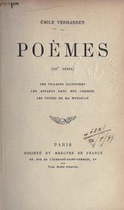 Cover of: Poèmes. by Emile Verhaeren, Emile Verhaeren