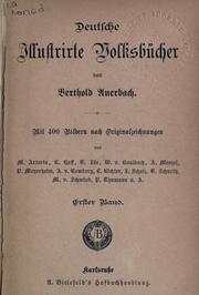 Cover of: Deutsche illustrierte Volksbücher.