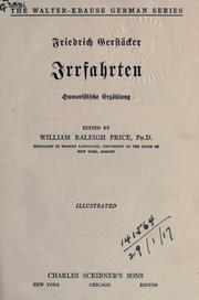 Cover of: Irrfahrten: humoristische Erzählung