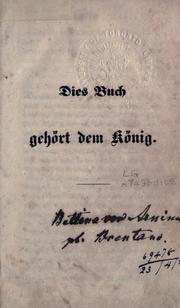 Cover of: Dies Buch Gehört dem König.