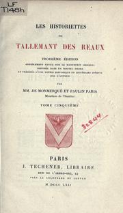 Cover of: Les historiettes by Gédéon Tallemant des Réaux