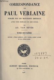 Cover of: Correspondance: publiée sur les manuscrits originaux