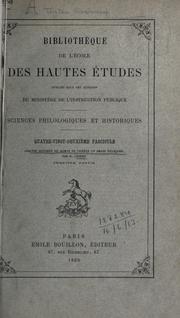 Analyse critique du Roman de Tristan en prose française by Eilert Löseth