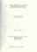 Cover of: Quaternary geology of the Campbellford, Trenton, Consecon, Tweed, Belleville, Wellington, Sydenham, Bath, and Yorkshire Island map-areas, Ontario