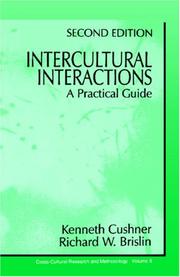 Cover of: Intercultural Interactions: A Practical Guide (Cross Cultural Research and Methodology)