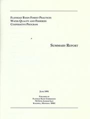 Cover of: Summary report