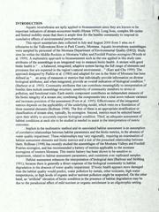 Cover of: assessment of four tributaries of the Yellowstone River, Park County, Montana: habitat and aquatic invertebrate assemblages, July-August 2000, final