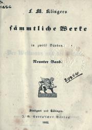 Cover of: Sämtliche Werke.