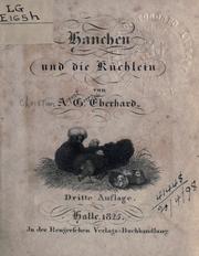 Cover of: Hanchen und die Küchlein. by Christian August Gottlob Eberhard