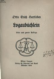 Cover of: Logaubüchlein