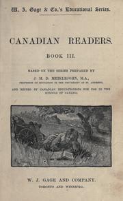 Cover of: Canadian readers. by 