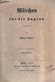 Cover of: Märchen für die Jugend.