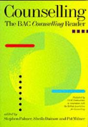 Cover of: Counselling by 