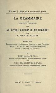 Cover of: La grammaire by Eugène Labiche